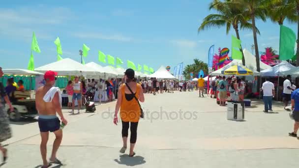 Miami plage Gay Pride 2017 — Video