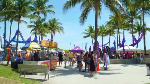 Miami Beach Gay Pride fin de semana — Vídeos de Stock