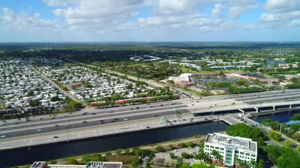 Broward Plantação reboque casas — Vídeo de Stock