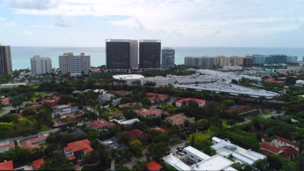 Bal Harbour mansión centro comercial hotel — Vídeo de stock