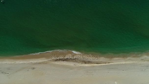 Luchtfoto Miami Beach van bovenaf — Stockvideo