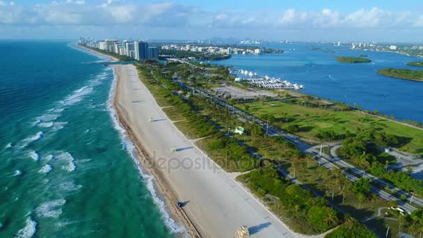 Haulover Beach Miami Florida — Vídeos de Stock