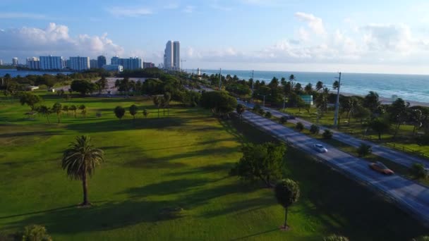 Video aereo Haulover Park — Video Stock