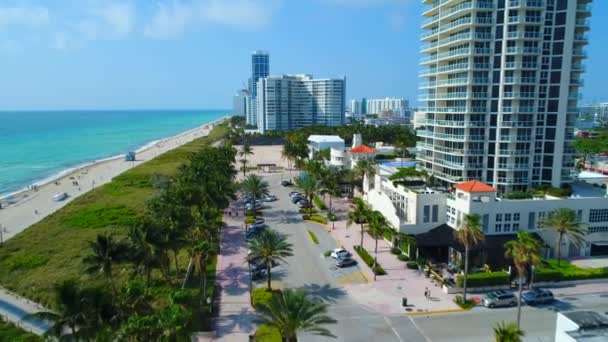 Manera de Atlántico Miami Beach — Vídeos de Stock