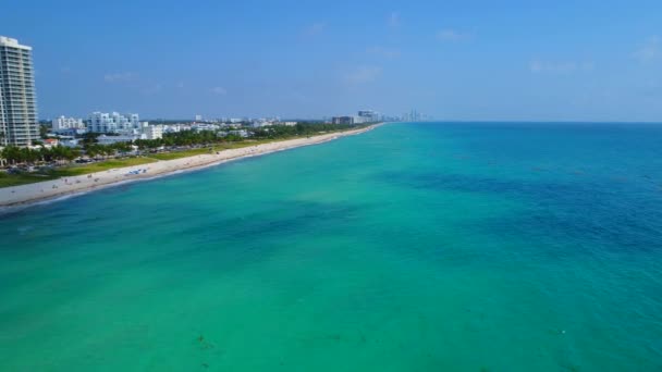 Miami oceano aereo Florida — Video Stock