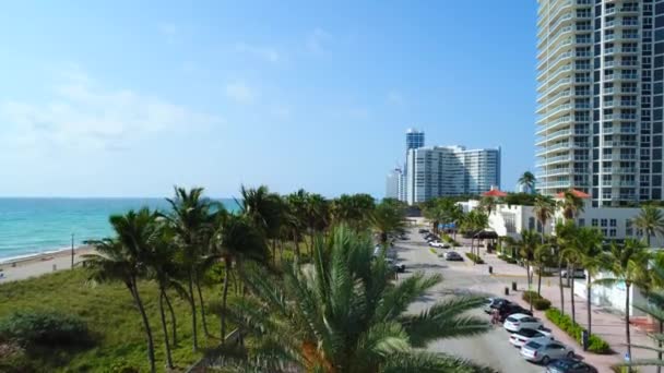 Ocean Terrace North Beach — Stockvideo