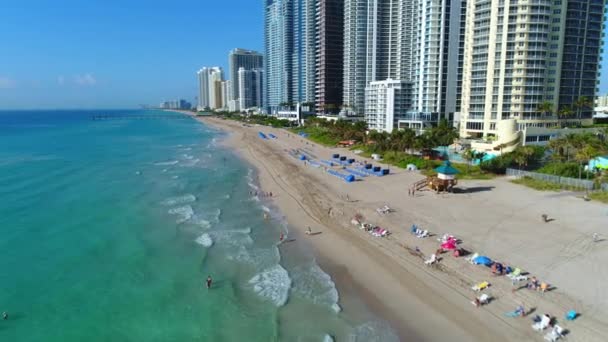 Sunny Isles Beach Floridas Riviera — Stok video