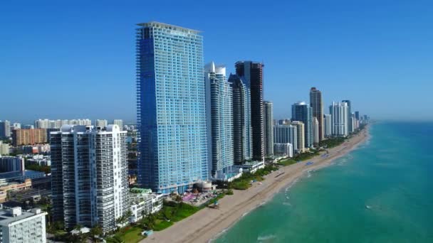 Jade Signature construction Sunny Isles — Stock Video