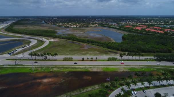 142nd Avenue Pembroke Pines — Stok video