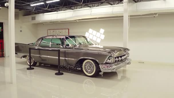 Miami Auto museumcollectie Dezer voorraad motion video-opnames — Stockvideo