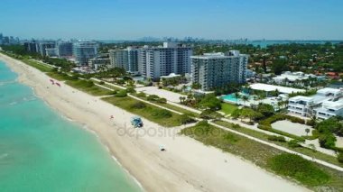 Bal Harbour Beach Fl hava uçak video