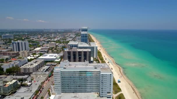 Miami Beach binalar — Stok video