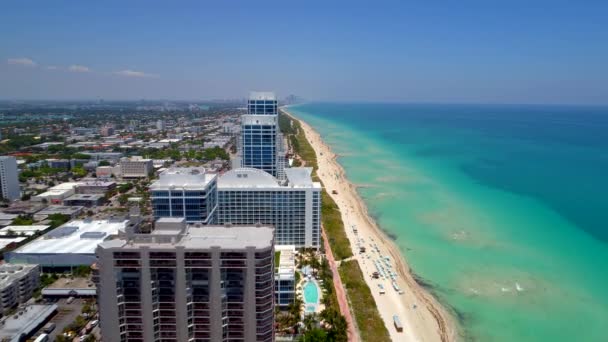 Miami Beach vista costiera — Video Stock