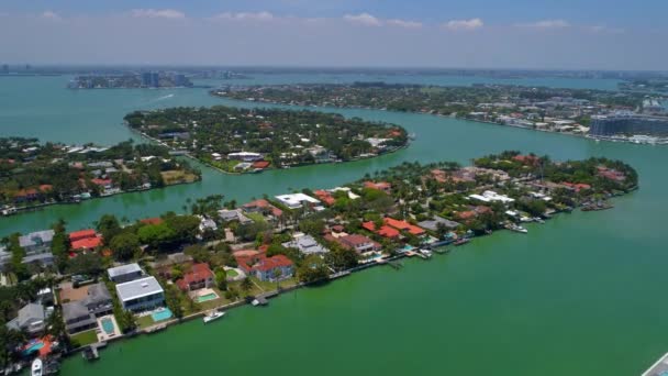 Vídeo aéreo Islas Allison La Gorce — Vídeo de stock