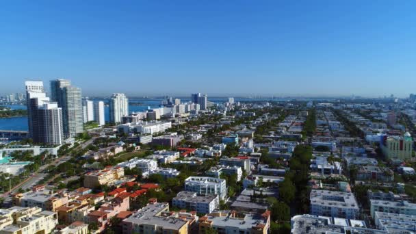 Miami Beach simüle görünümü — Stok video