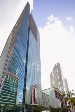 Brickell Miami sokak sahne