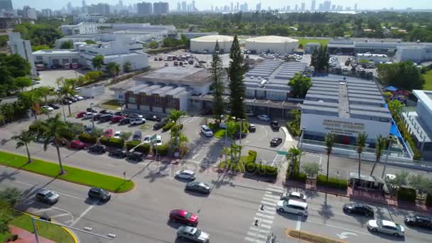 Aerial footage Alexander Gross Hebrew Academy 4k 60p — Stock Video