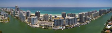 Hava panorama Miami Beach Florida