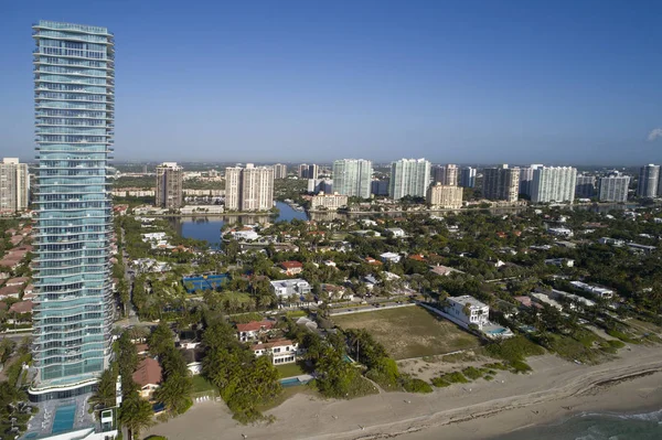 Aerial image of Golden Beach FL — Stock Photo, Image