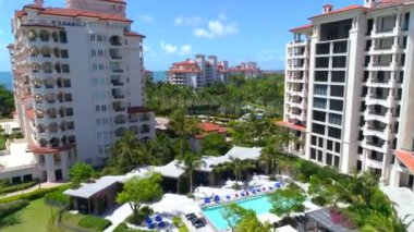 Hava tur, Fisher Island Miami Beach 4k 60fps