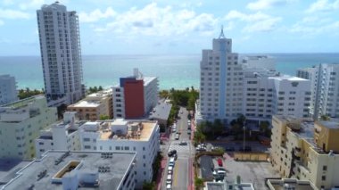 Hava video of Arthur Godfrey Road Miami Beach