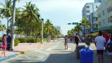 Kentsel hafta sonu Miami Beach anma günü hareket video