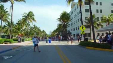 Kentsel hafta sonu Miami Beach anma günü hareket video