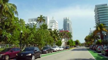 Kentsel hafta sonu Miami Beach anma günü hareket video