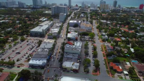 Arthur Godfrey Road Miami Beach — Stok video
