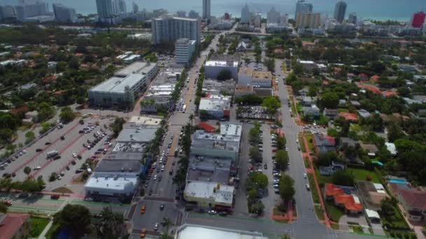 Arthur Godfrey Road Miami Beach — Stock video