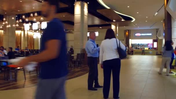 Galleria Mall Fort Lauderdale Fl, Stany Zjednoczone Ameryki — Wideo stockowe