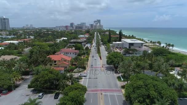 Golden Beach FL 4k aerial drone — Stock Video