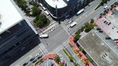 Hava video Lincoln Road Alışveriş Merkezi kavşak