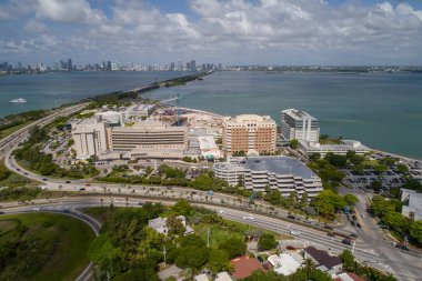 Mount Sinai Medical Center Miami Beach aerial image clipart