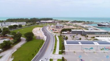 Hava video Florida Keys ulusal deniz kutsal 4k