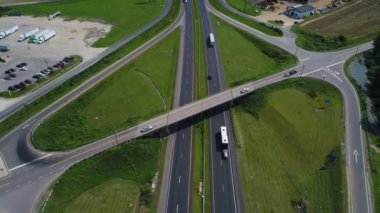 Hava ortaya I95 Interstate highway North Carolina