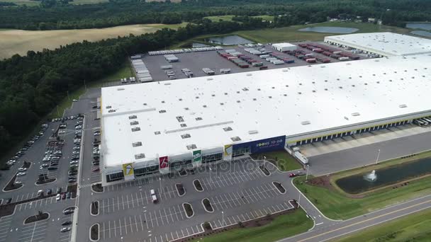 Aerial Video Rooms To Go Furniture Store Compound Nc Usa 4k