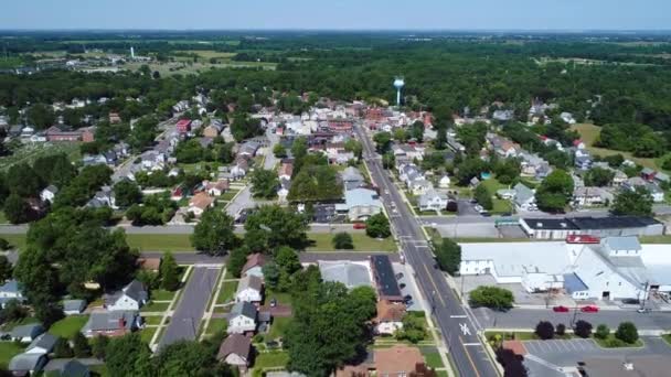 Condado de Woodstown Salem Nueva Jersey — Vídeo de stock