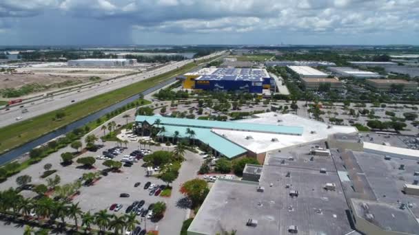 Ikea home store Dolphin Mall Miami — Stock Video