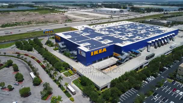 IKEA Μαϊάμι Φλόριντα των ΗΠΑ — Αρχείο Βίντεο