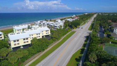  Beachfront condominiums Hutchinson Island Florida 4k