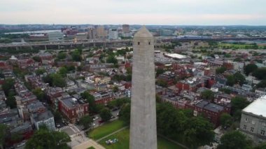 Hava yörünge Bunker Hill Anıtı Charlestown 