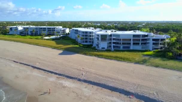 Sailfish Point Condominiums Stuart FL 4k 60p — Stock Video
