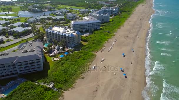Eigentumswohnungen jensen beach florida hutchinson island — Stockvideo