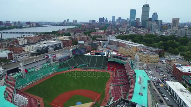 Fenway Park Stadium ve městě Boston — Stock video