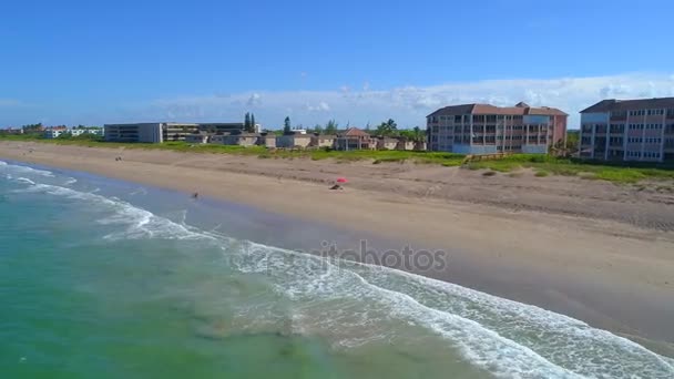 Stuart Florida spiaggia 4k 60p video aereo — Video Stock