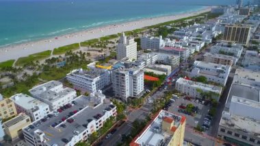 Anteni South Beach Miami Collins Avenue 4k