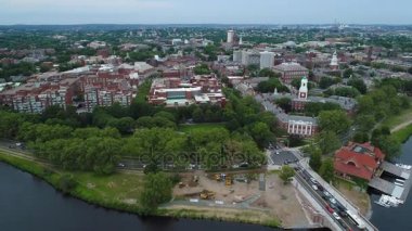  Harvard Üniversitesi Kampüs dron 4k