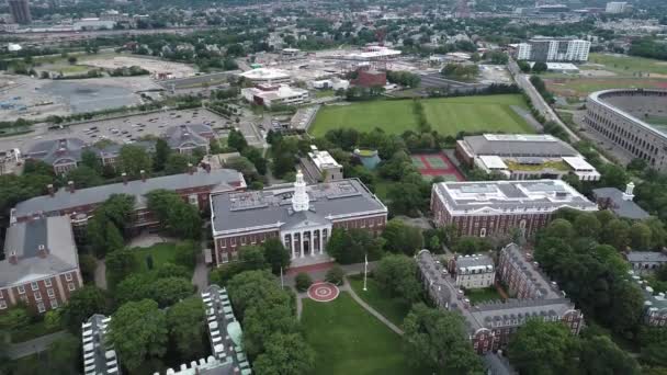 Harvard University video 4k — Stock Video