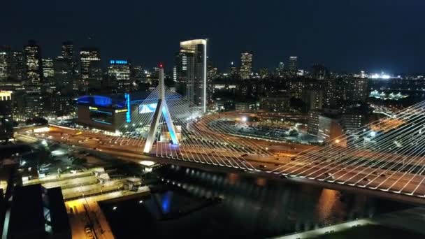 ザキム橋ボストン 4 k — ストック動画